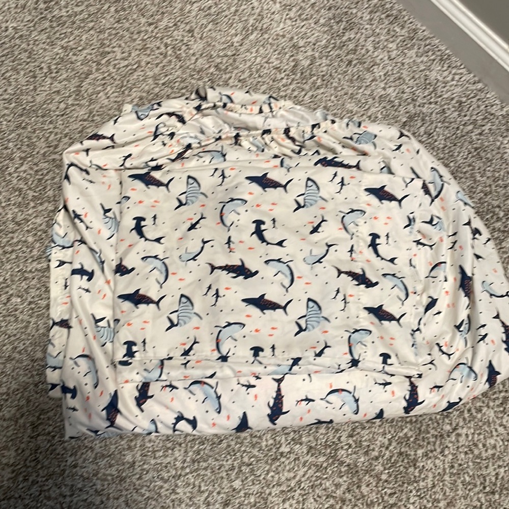 Twin sheet set- sharks